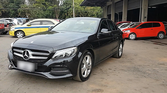 LOTE 024 Mercedes-Benz C-180 1.6 Turbo 16VFlex 
